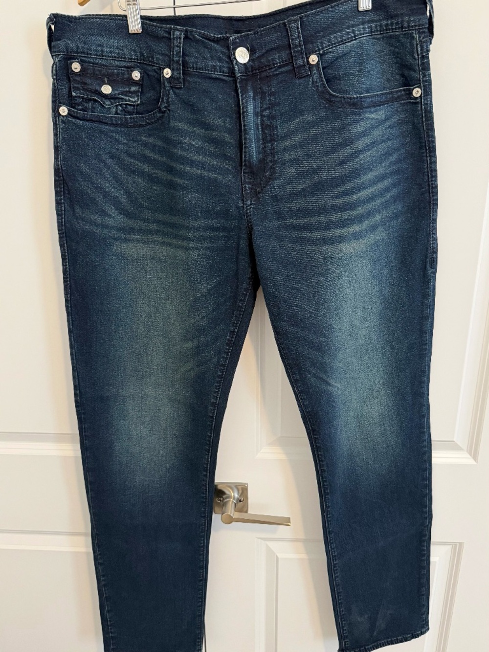 True Religion Men Jeans Geno Relaxed Stretch Size 40